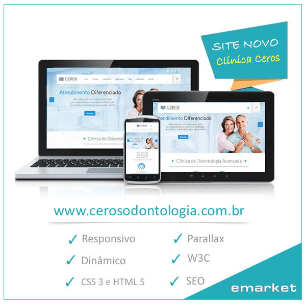site clínica odontologica Ceros